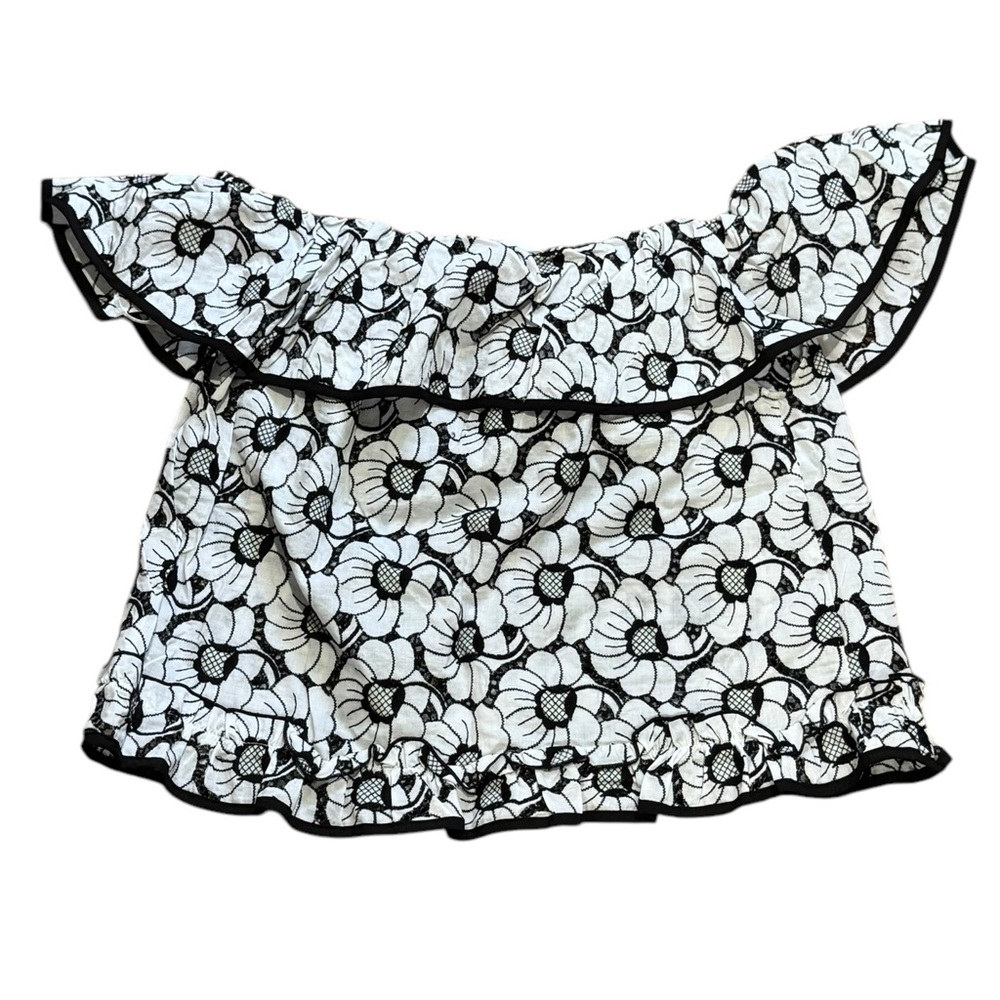 NICHOLAS***Camelia embroidery Off-Shoulder Top**Sm. $485 - Picture 6 of 8